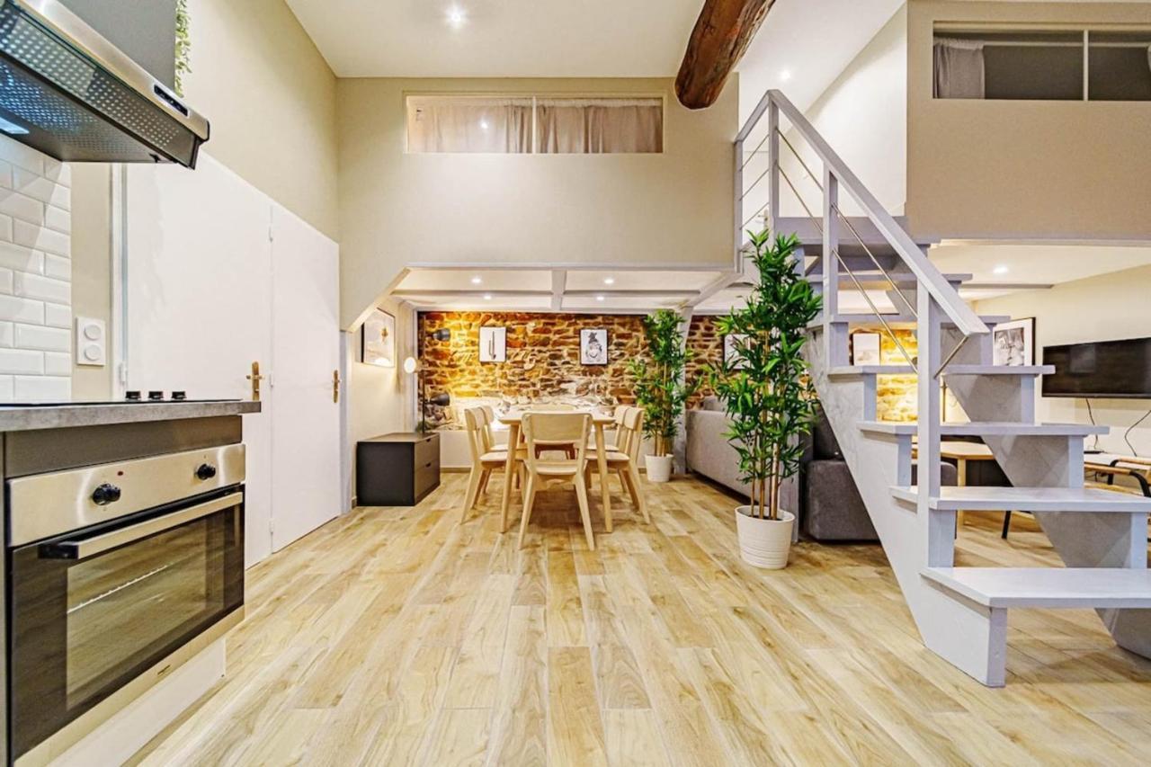 The Montesquieu Loft - Spacious 6 People - Saxe Gambetta Lyon Dış mekan fotoğraf